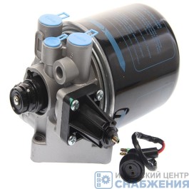 Осушитель воздуха КАМАЗ, НЕФАЗ (24V, 3 выхода) (ан.432.410.140.0) MEGAPOWER 350-23-005