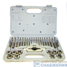 Набор метчиков и плашек М3-М12, BERIL 13990/542031