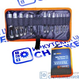 Набор просечек 3.0-19.0 мм в сумке 12пр. АвтоДело 40412