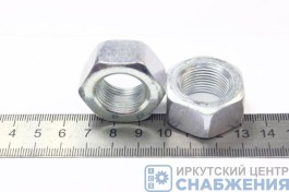 Гайка М 20х1.5 многоцелевая ГАЗ-53, ЗИЛ-4331, ПАЗ, УРАЛ, МАЗ шпильки ступицы РААЗ (уп.10) (кл.пр 6) 250565-п29/93420150