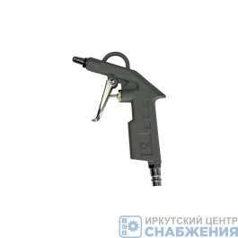 Пистолет продувочный, удлиненное сопло 90мм, две насадки, EURO разъем