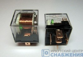 Реле электромагнитное5-конт. 12Вт 80А с индикацией 32000351